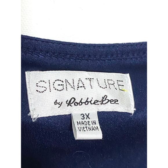 VTG Signature by Robbie Bee Mandala Side Tie Dress Plus 3X Boho Hippie Celestial - Picture 6 of 8